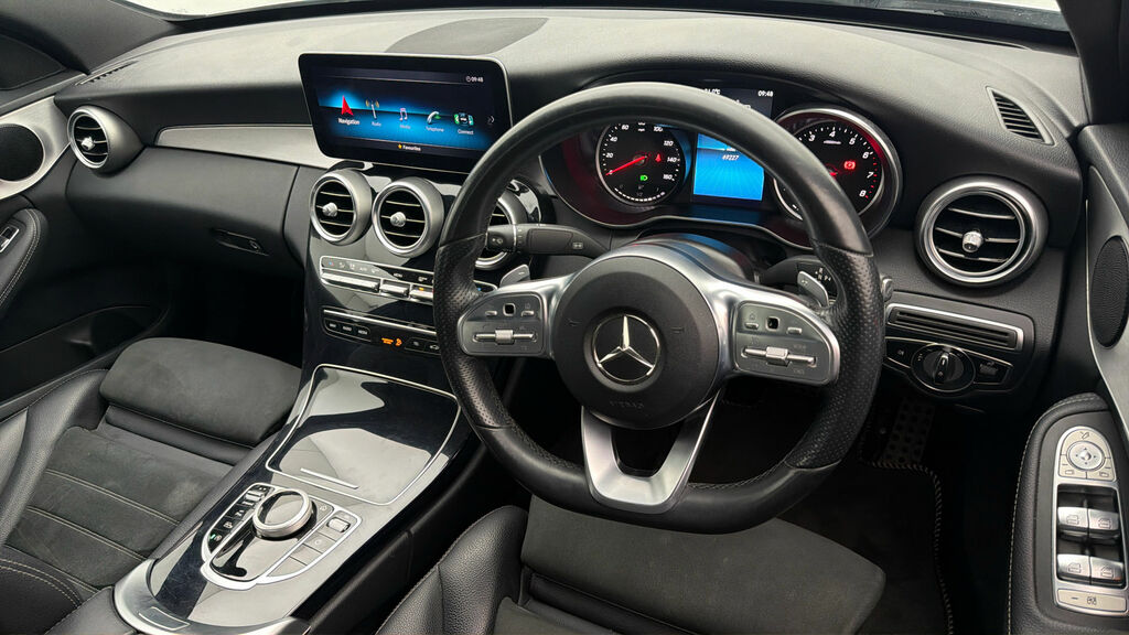Mercedes-Benz C Class 3.0 C43 V6 Amg Premium Plus G-tronic 4Matic Eur Black #9