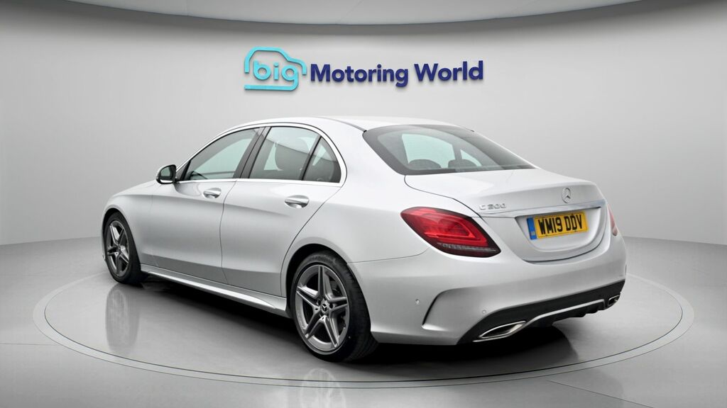 Mercedes-Benz C Class Amg Line Silver #5