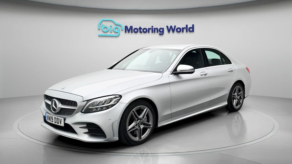 Mercedes-Benz C Class Amg Line Silver #3