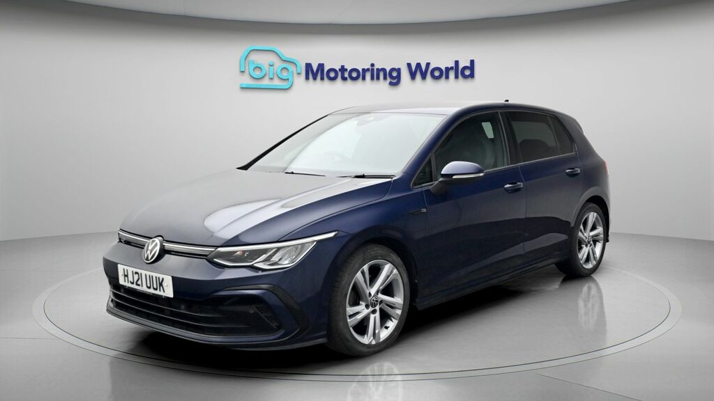 Volkswagen Golf R-line HJ21UUK Blue #3