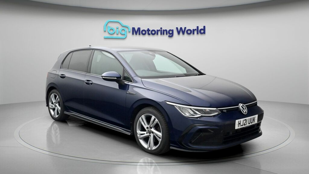 Volkswagen Golf R-line HJ21UUK Blue