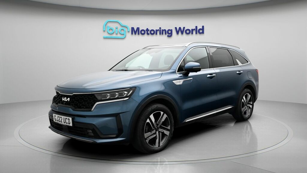 Kia Sorento 4 Blue #3
