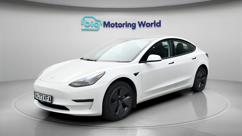 Tesla Model 3 Long Range HJ73KFA White #3
