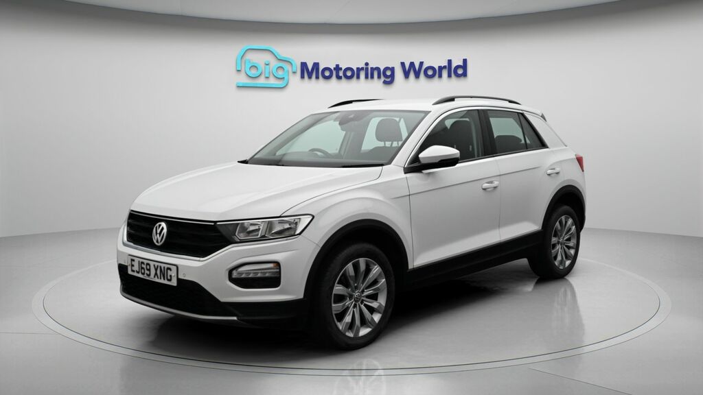 Volkswagen T-Roc Se White #3