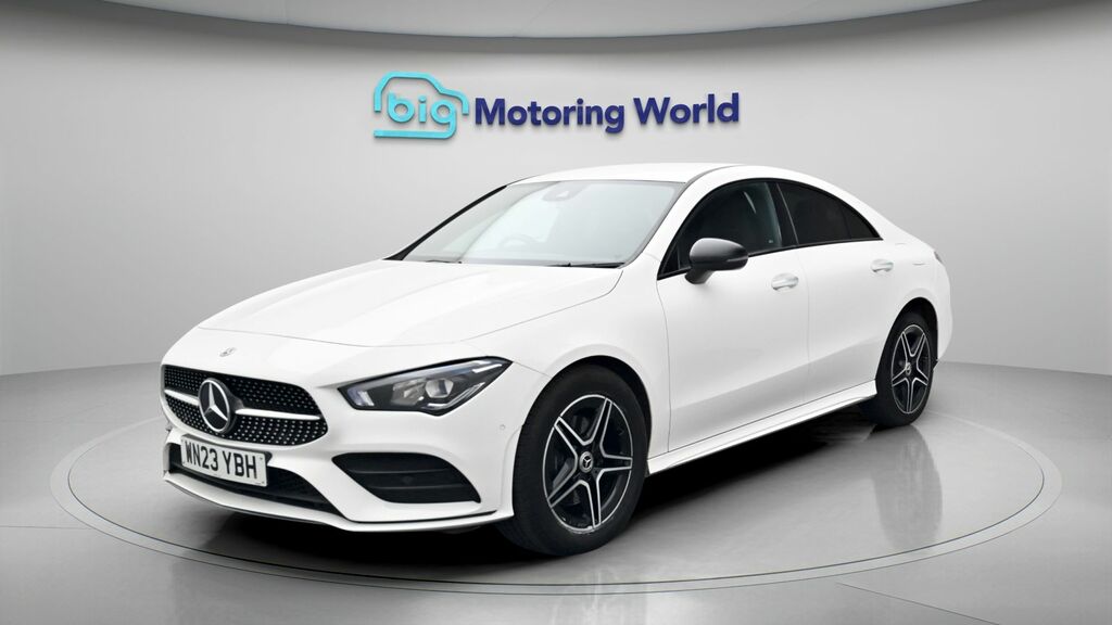 Mercedes-Benz CLA Class Amg Line WN23YBH White #3