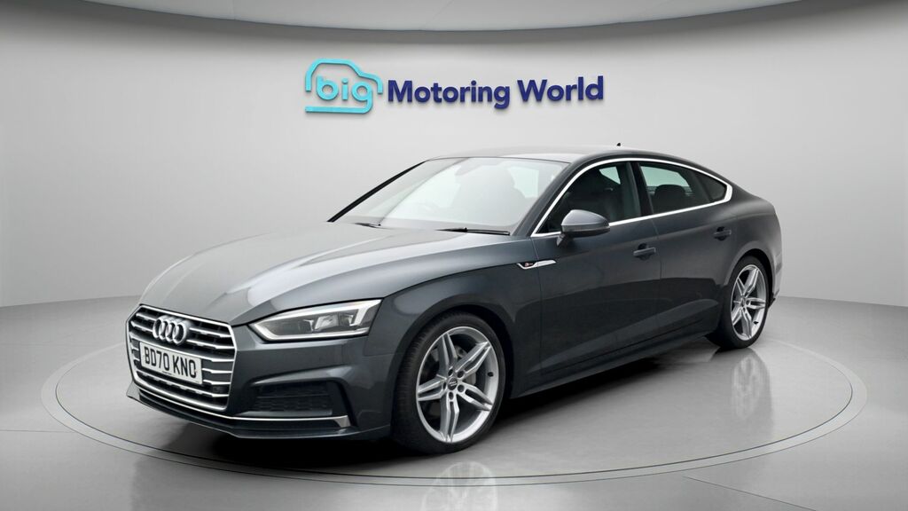 Audi A5 S Line BD70KNO Grey #3