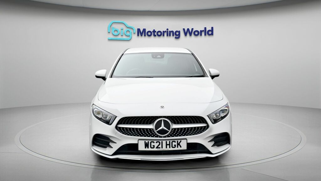 Mercedes-Benz A Class Amg Line White #2