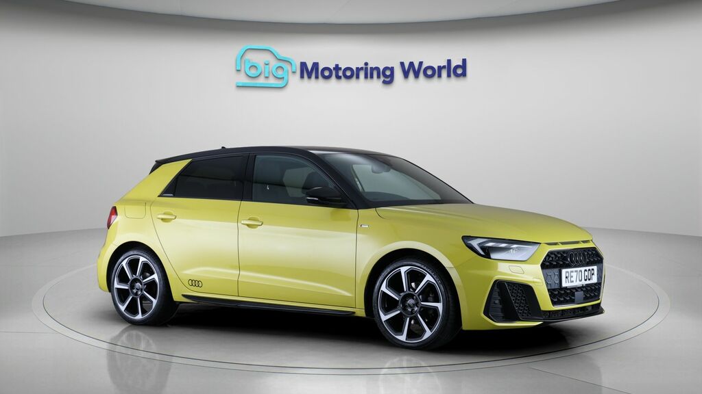 Audi A1 S Line Style Edition RE70GOP Yellow