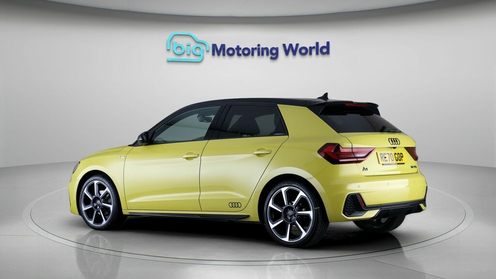 Audi A1 S Line Style Edition RE70GOP Yellow #5