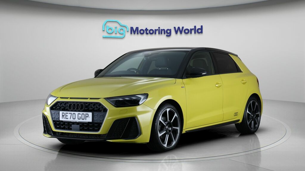Audi A1 S Line Style Edition RE70GOP Yellow #3