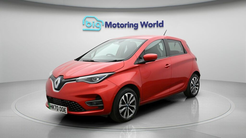 Renault Zoe Gt Line Red #3