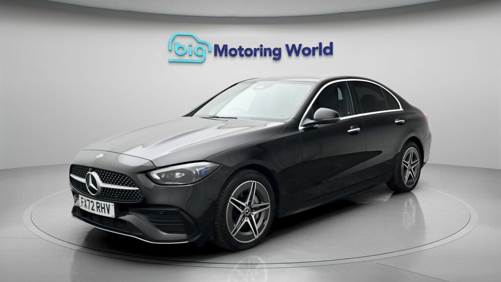 Mercedes-Benz C Class Amg Line Black #3