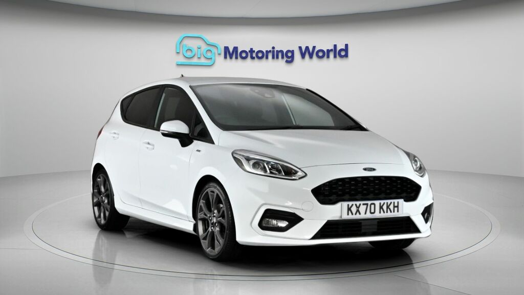 Ford Fiesta St-line X Edition KX70KKH White #2