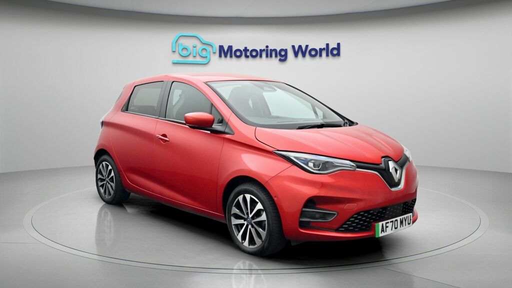 Renault Zoe Gt Line AF70MYU Red