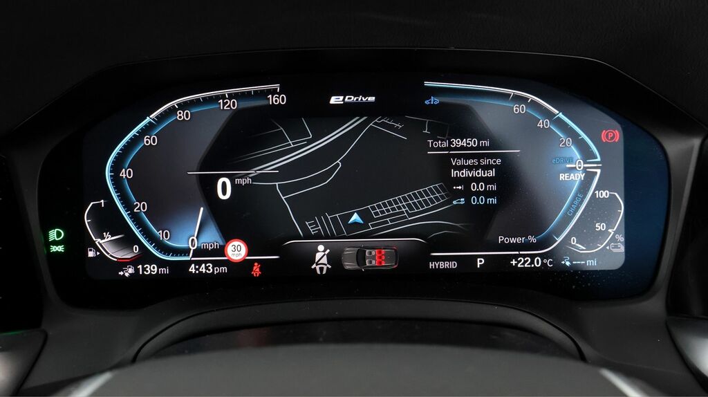 BMW 3 Series 2.0 330E 12Kwh Se Pro Saloon Plug-in Hy Blue #10