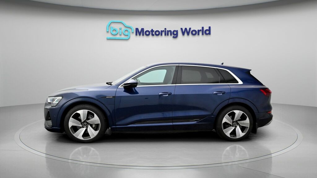 Audi E-Tron S S Line Blue #4