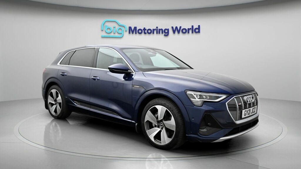 Audi E-Tron S S Line Blue