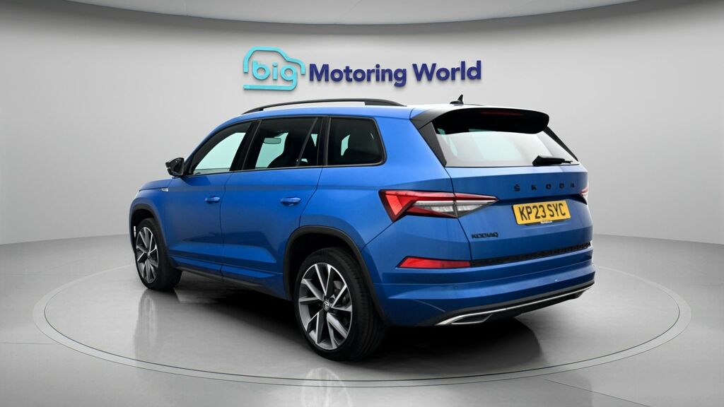 Skoda Kodiaq Sportline Blue #5