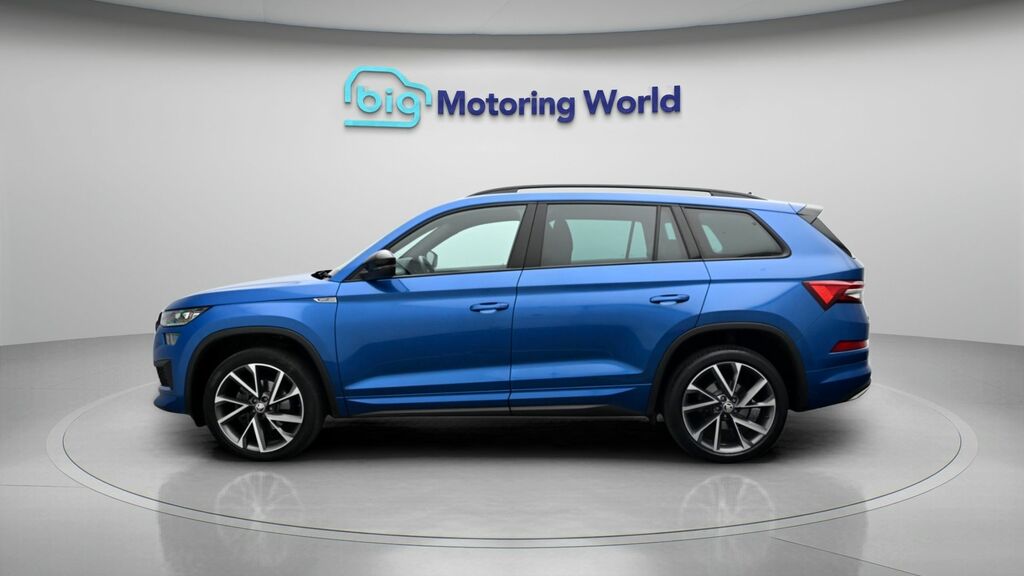 Skoda Kodiaq Sportline Blue #4