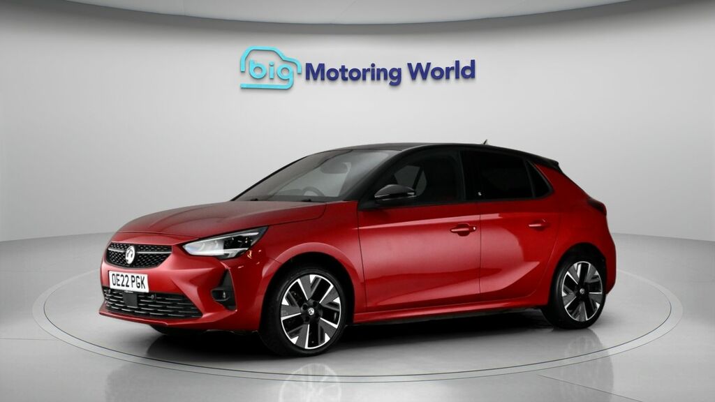 Vauxhall Corsa-e Sri Premium OE22PGK Red #4