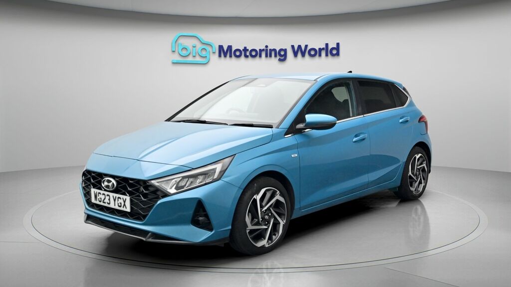 Hyundai I20 Premium Blue #3