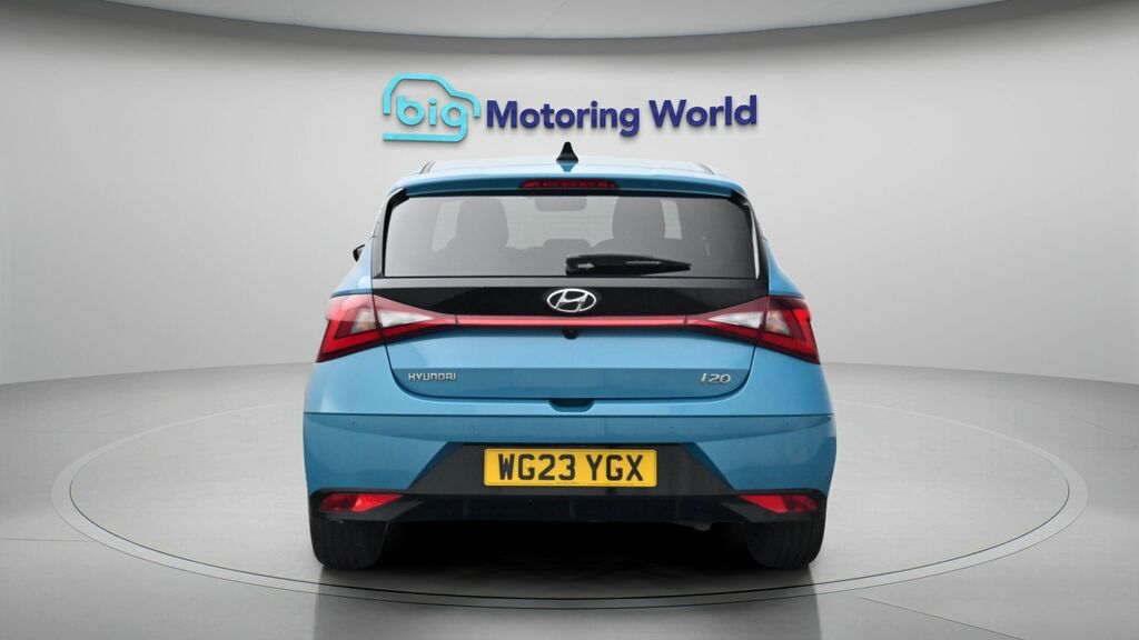 Hyundai I20 Premium Blue #6