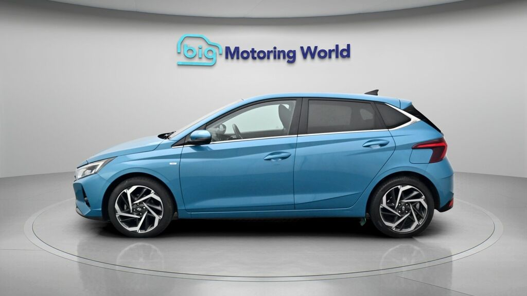 Hyundai I20 Premium Blue #4