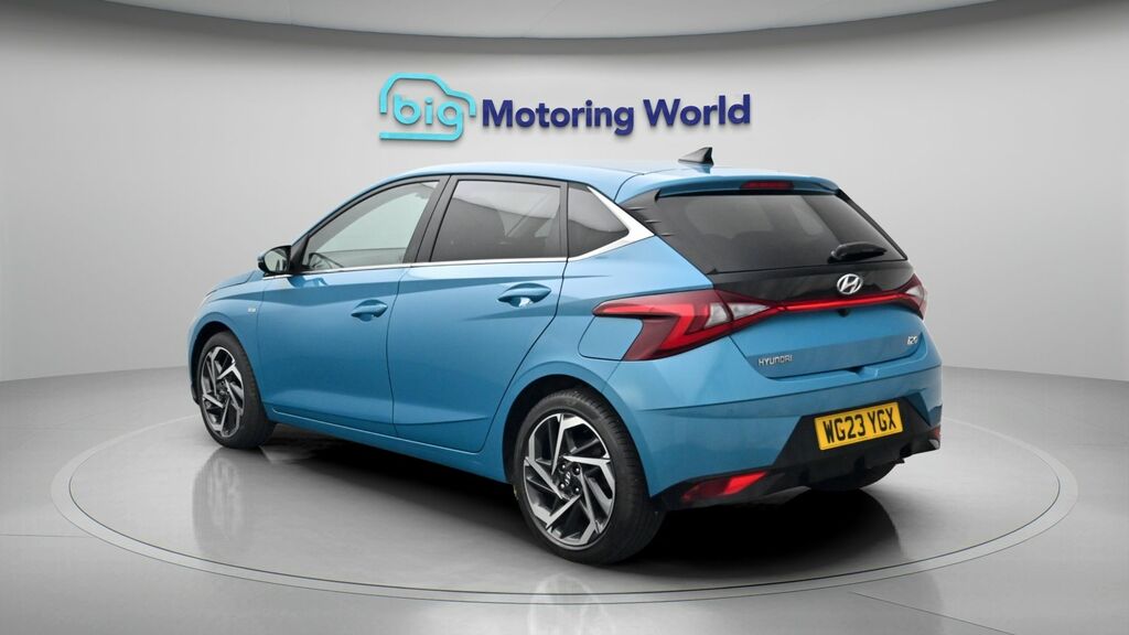 Hyundai I20 Premium Blue #5