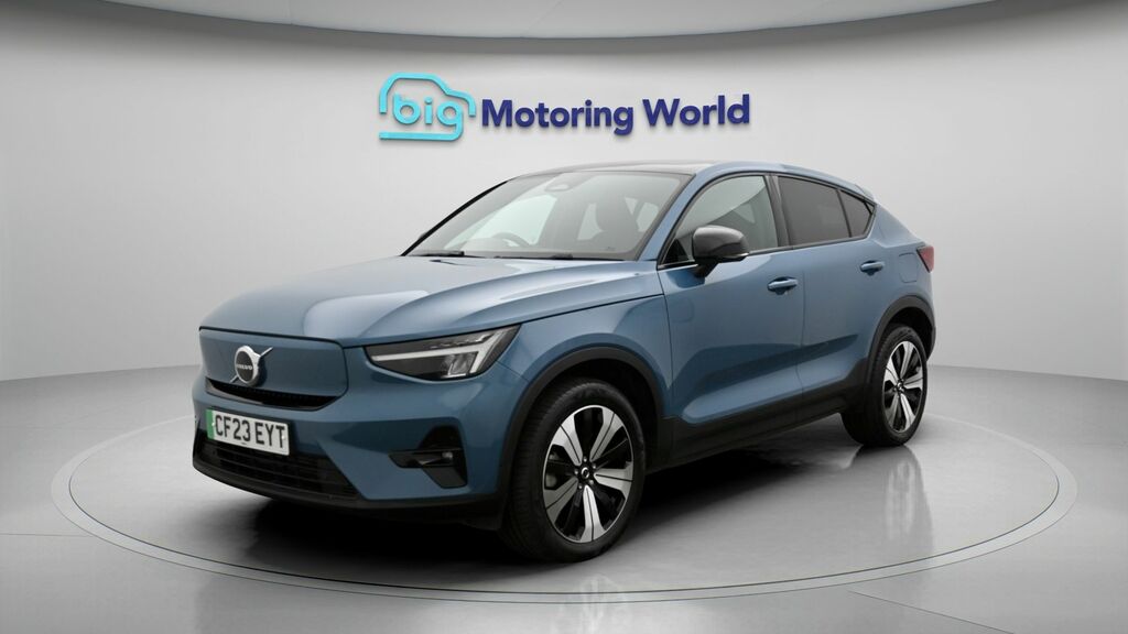 Volvo C40 Plus Blue #3