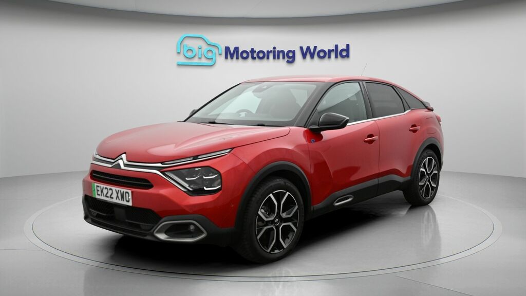 Citroen e-C4 Shine Red #3