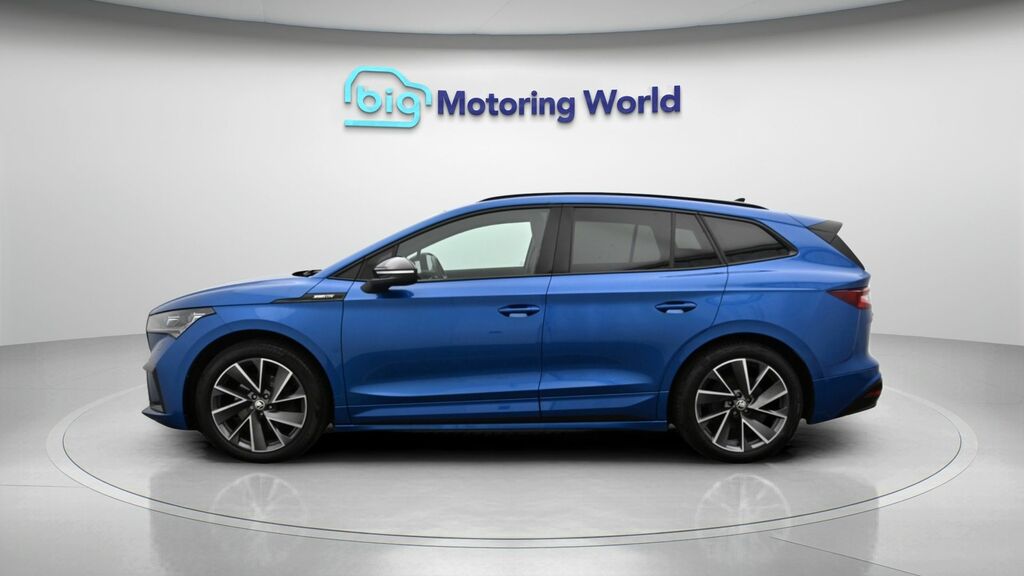Skoda ENYAQ 80 Sportline Plus DF73NHO Blue #4