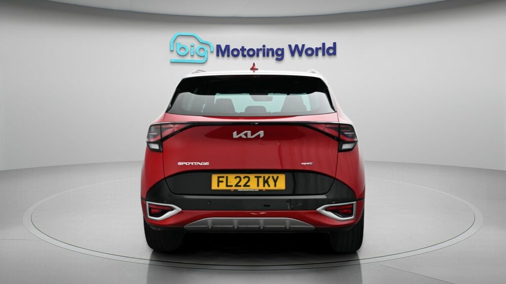 Kia Sportage Gt-line Red #6