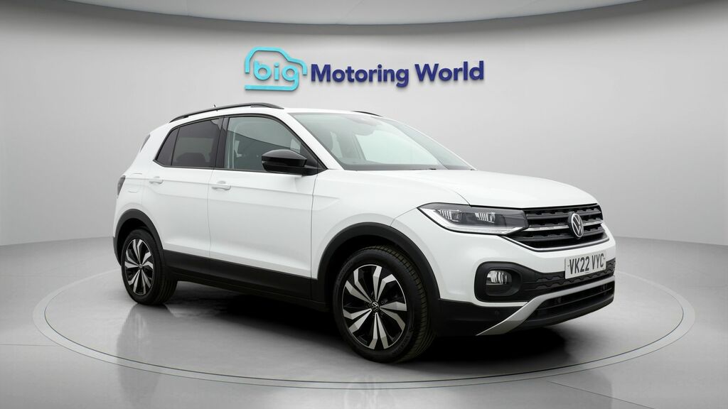 Volkswagen T-Cross Black Edition White