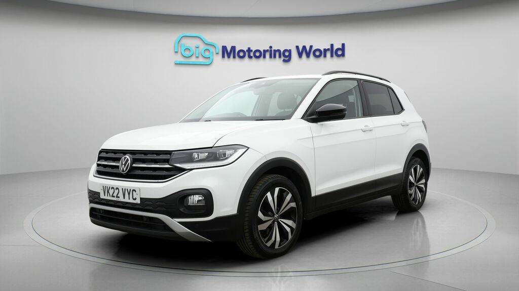 Volkswagen T-Cross Black Edition White #3