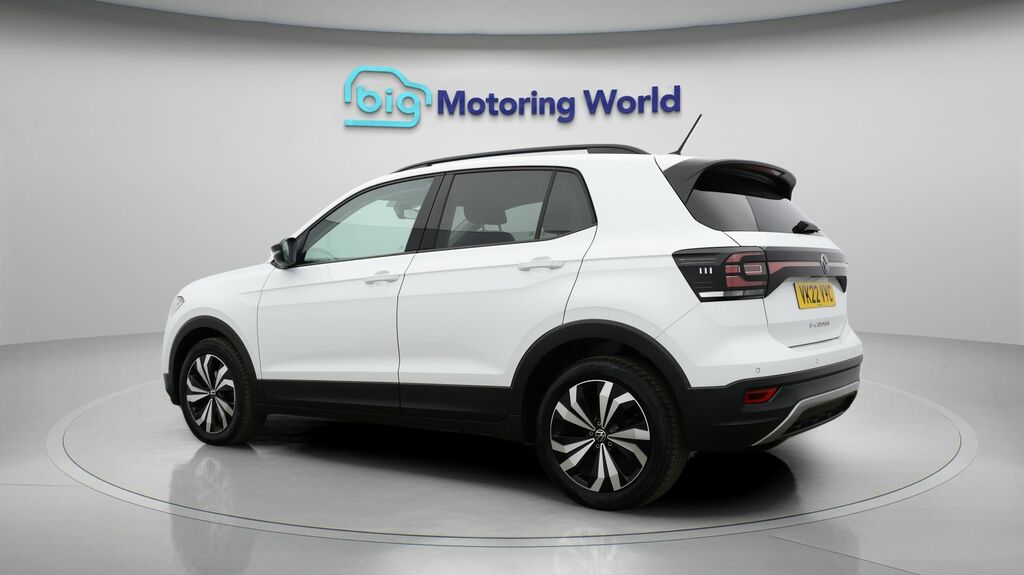 Volkswagen T-Cross Black Edition White #5