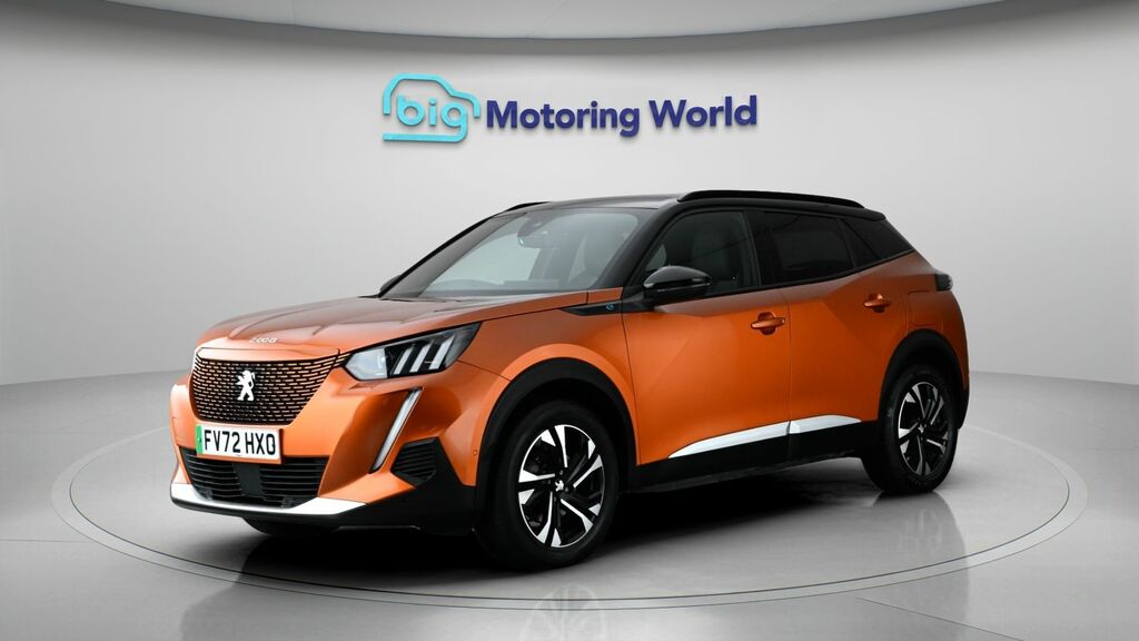 Peugeot e-2008 Gt Orange #3