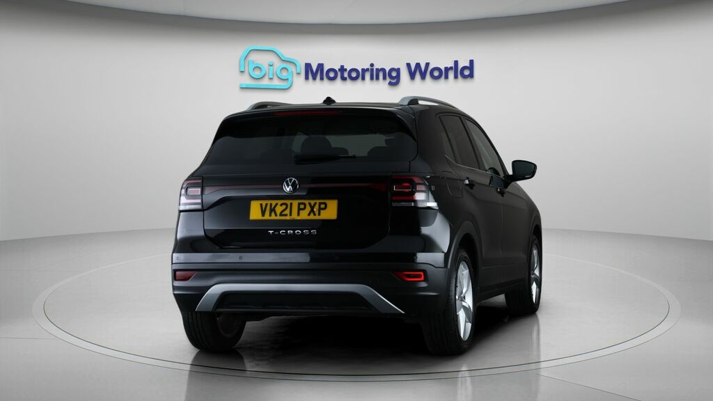 Volkswagen T-Cross 1.0 Tsi 110Ps Se Dsg Hatchback Blue #7