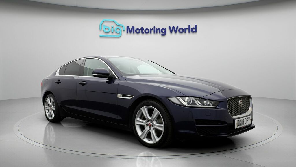 Jaguar XE Portfolio Blue