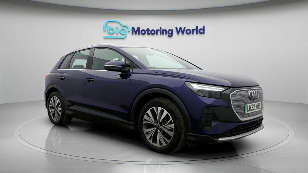 Audi Q4 E Tron Sport Blue