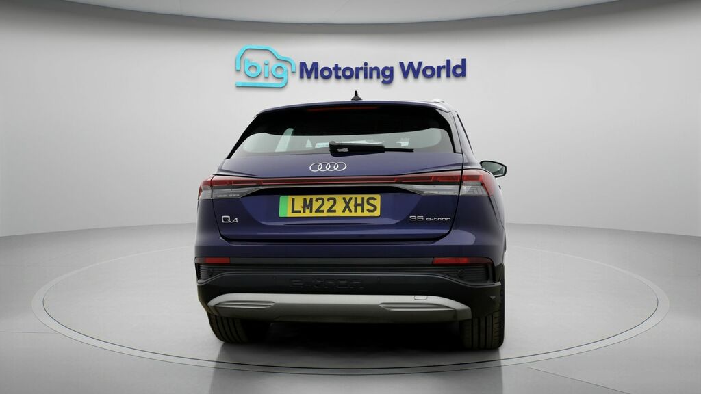 Audi Q4 E Tron Sport Blue #6