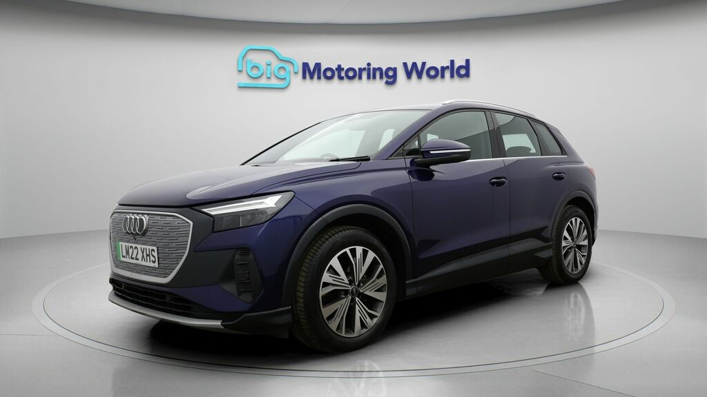 Audi Q4 E Tron Sport Blue #3