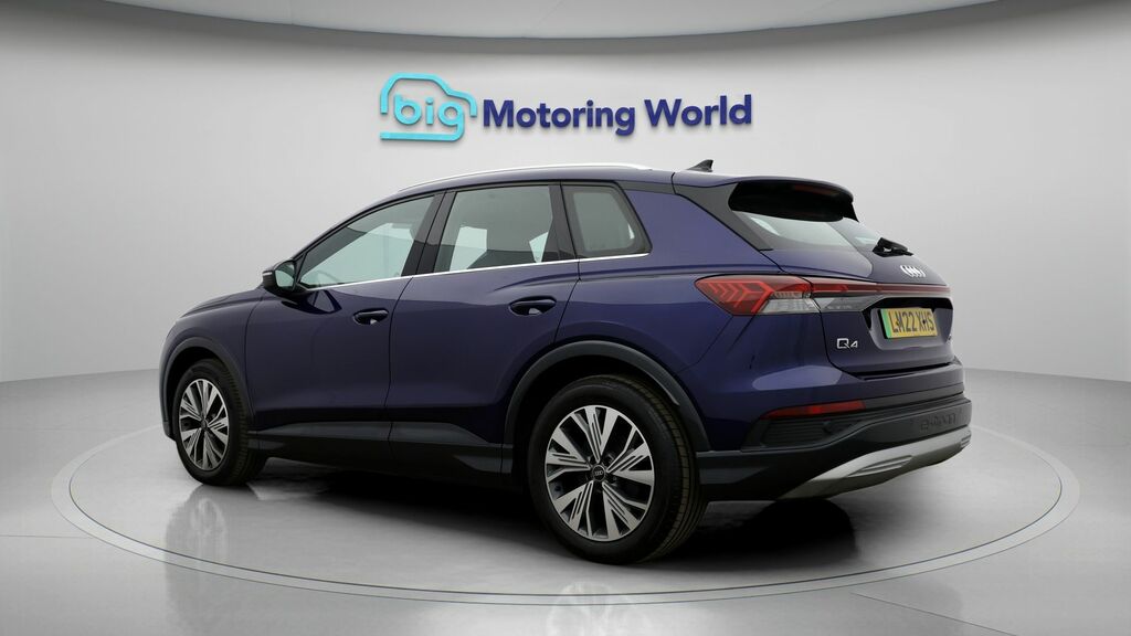 Audi Q4 E Tron Sport Blue #5