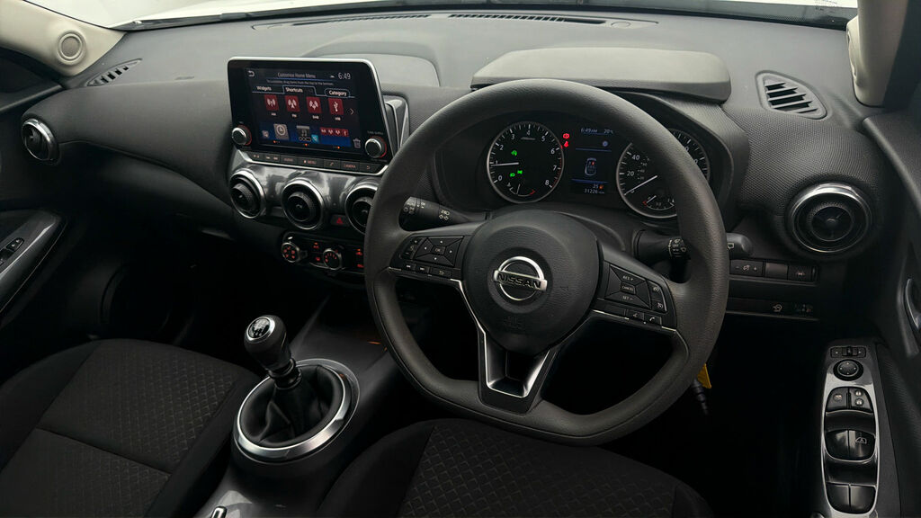 Nissan Juke 1.0 Dig-t Acenta Suv Euro 6 Ss White #9