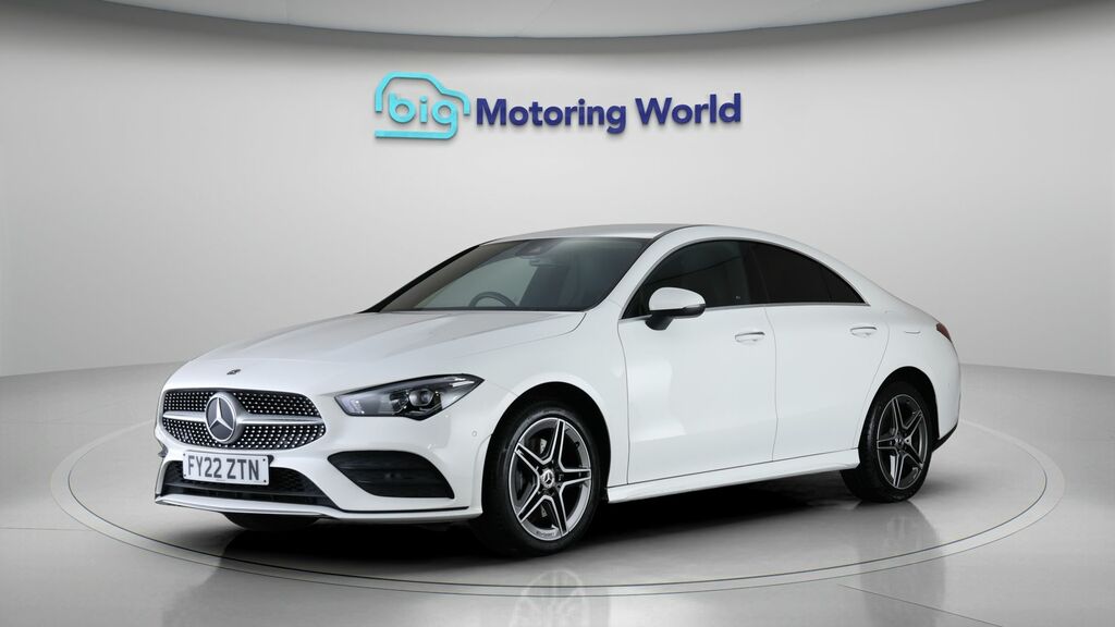 Mercedes-Benz CLA Class Amg Line White #3