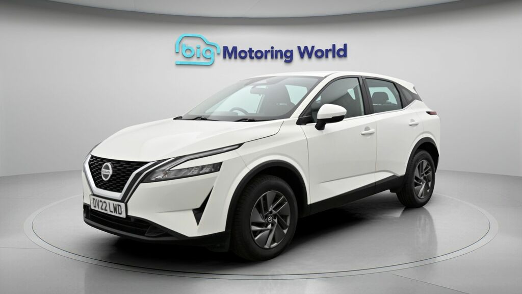 Nissan Qashqai Acenta Premium White #3