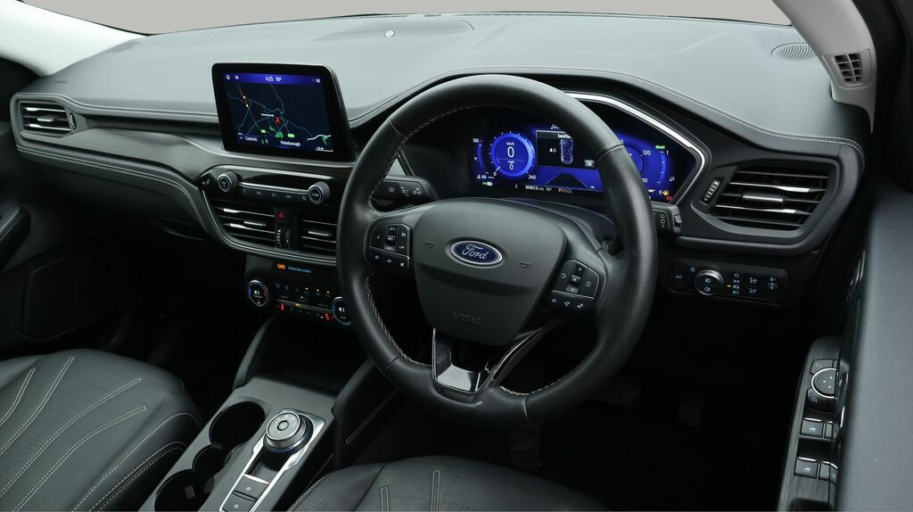 Ford Kuga 2.5H Duratec Vignale Suv Hybrid Cvt Eur Silver #9