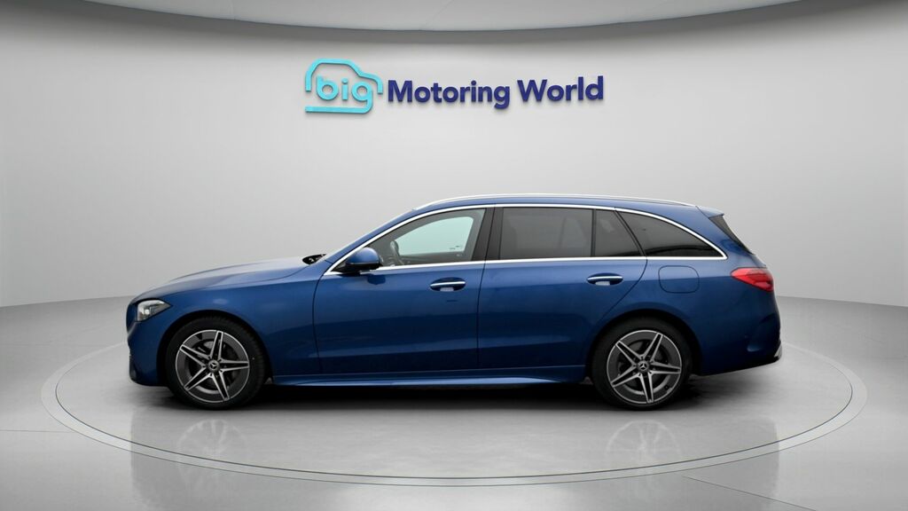 Mercedes-Benz C Class Amg Line WN72EEV Blue #4
