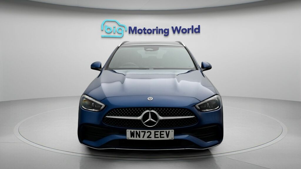 Mercedes-Benz C Class Amg Line WN72EEV Blue #2