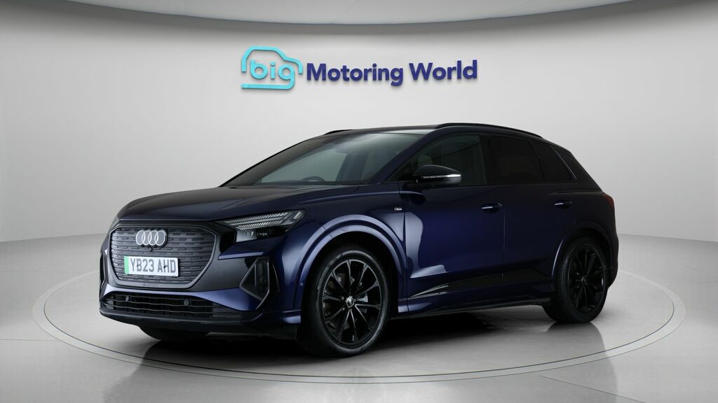 Audi Q4 E Tron Edition 1 Blue #3