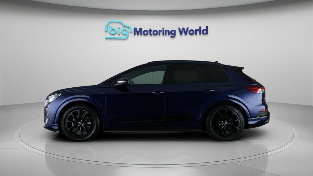 Audi Q4 E Tron Edition 1 Blue #4